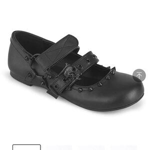 Demonia Women's Black Slippers